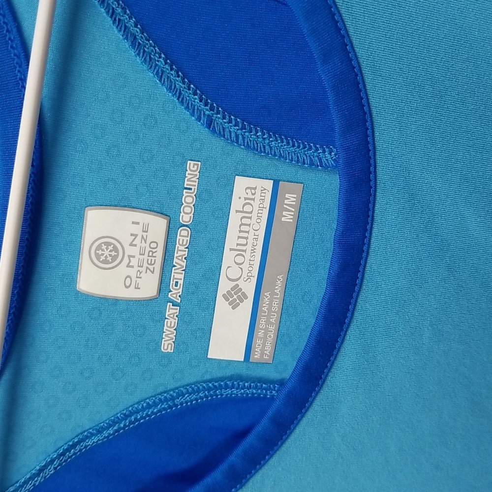 Columbia Omni Freeze Zero blue tank - Picture 2 of 3